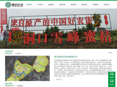 农业网站建设，种植养殖网站建设